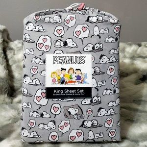🩷Snoopy Valentine King Sheet Set 🩷
